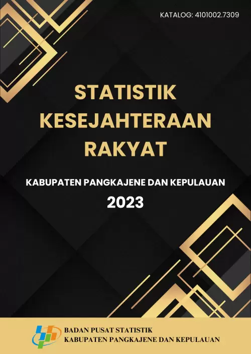 Statistik Kesejahteraan Rakyat Kabupaten Pangkajene dan Kepulauan 2023